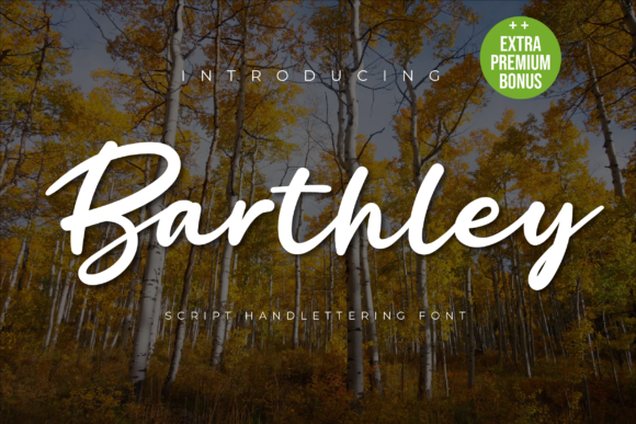 Barthley Font Poster 1