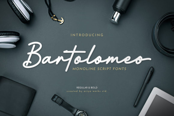 Bartolomeo Font Poster 1