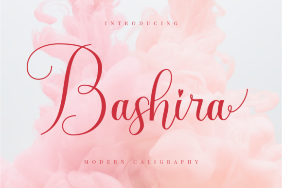 Bashira Font Poster 1