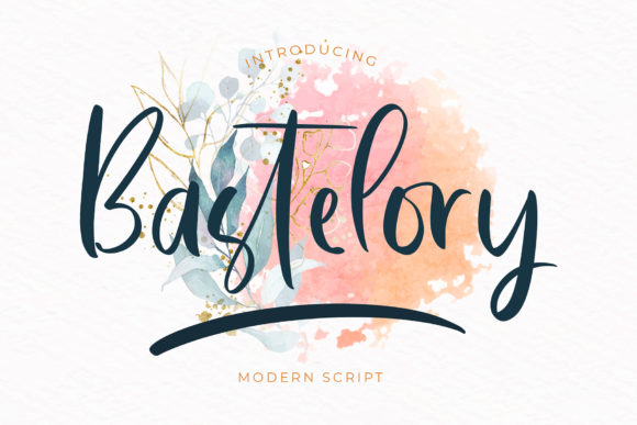 Bastelory Font Poster 1