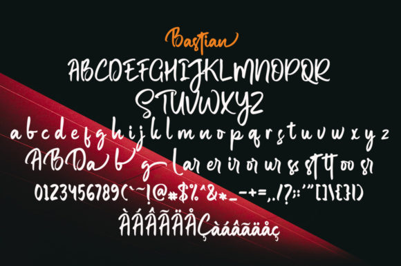 Bastian Font Poster 7