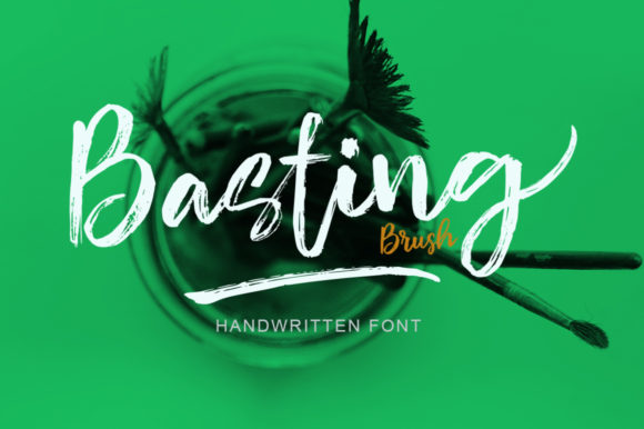 Basting Font Poster 1