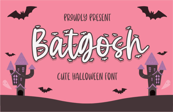 Batgosh Font Poster 1