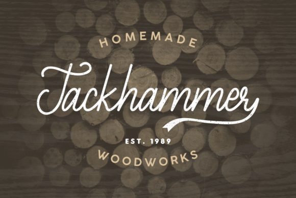 Batherly Font Poster 4