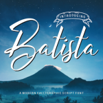 Batista Font Poster 1