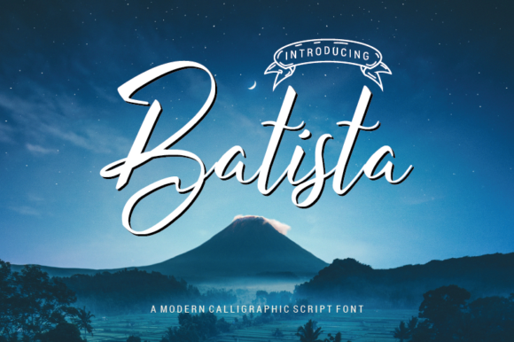 Batista Font Batista Font Poster 1