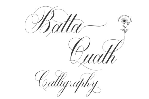 Batta Quath Font Poster 1