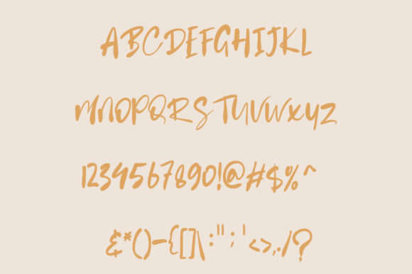 Battnise Font Poster 10