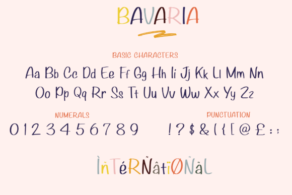 Bavaria Font Poster 5