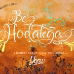 Be Hodakga Font Poster 1