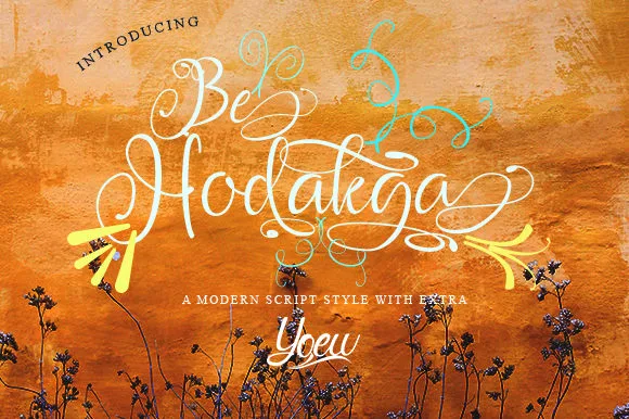 Be Hodakga Font Be Hodakga Font Poster 1