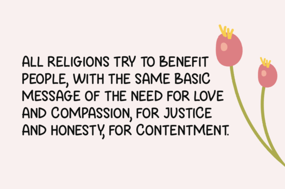 Be Honest Font Poster 3