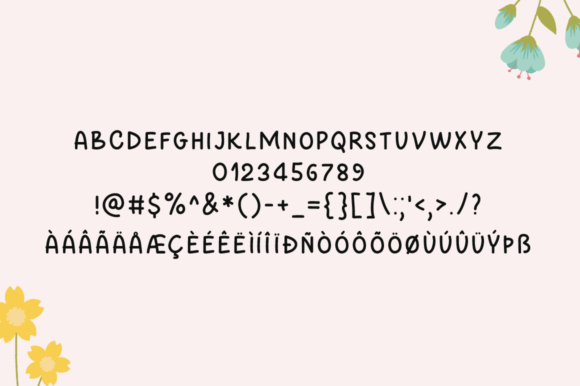 Be Honest Font Poster 4