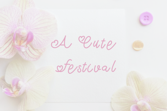 Be Love Font Poster 2
