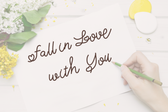 Be Love Font Poster 5