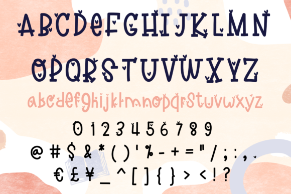 Be Mine Love Font Poster 8