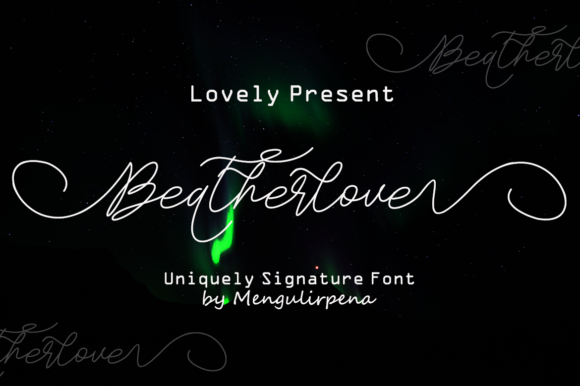 Beatherlove Font