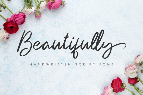 Beautifully Font Poster 1