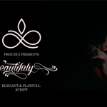 Beautifuly Font Poster 2