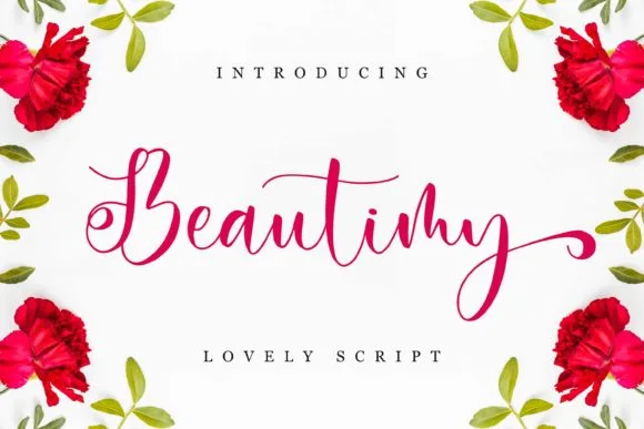 Beautimy Font Beautimy Font Poster 1