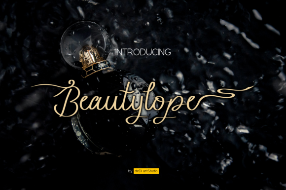 Beauty Lope Font Poster 1
