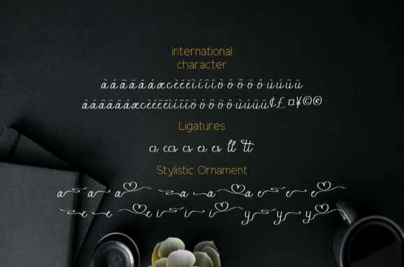 Beauty Lope Font Poster 8