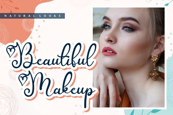 Beauty Melly Font Poster 8