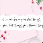 Beauty Mothers Font Poster 5
