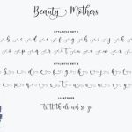 Beauty Mothers Font Poster 7