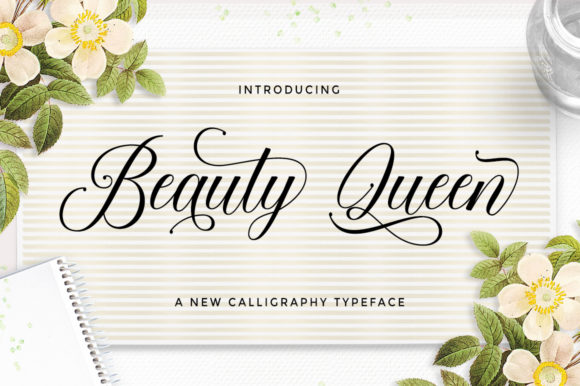 Beauty Queen Font Poster 1