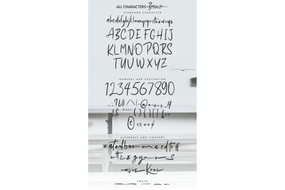 Beaversa Font Poster 5