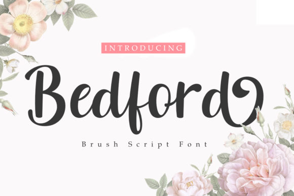 Bedford Font Poster 1