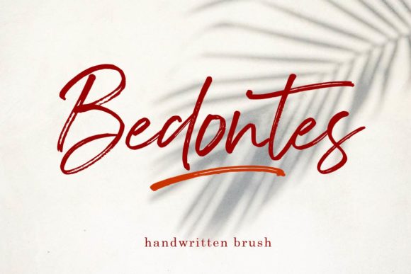 Bedontes Font Poster 1
