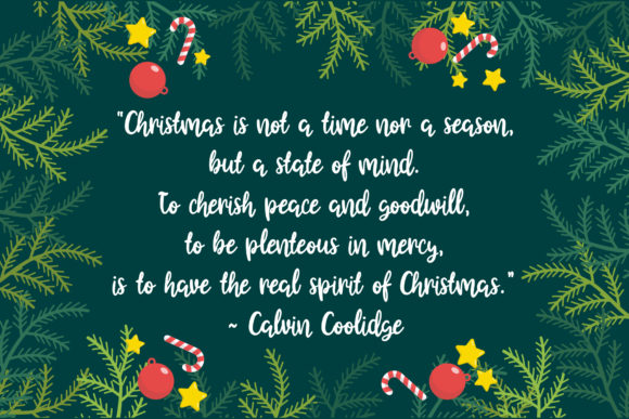 Before Christmas Font Poster 7