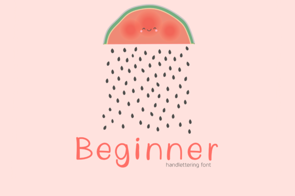 Beginner Font Poster 1