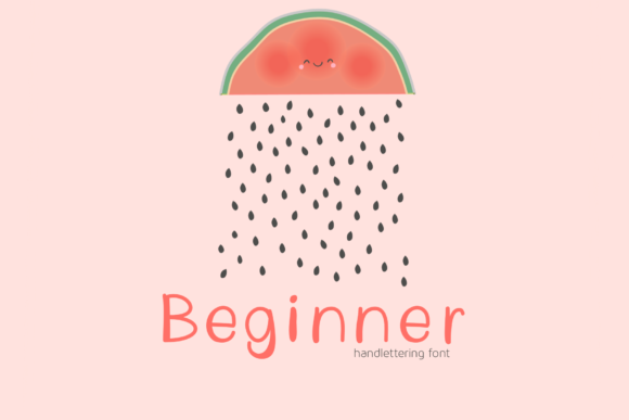 Beginner Font Beginner Font Poster 1