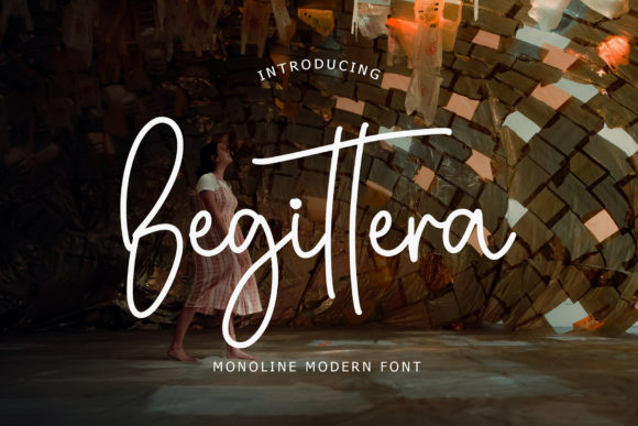 Begittera Font Poster 1