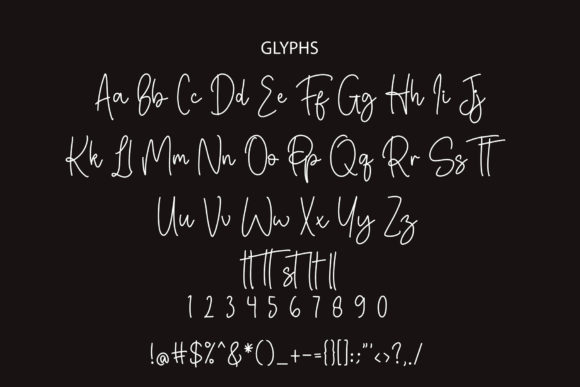 Begittera Font Poster 8