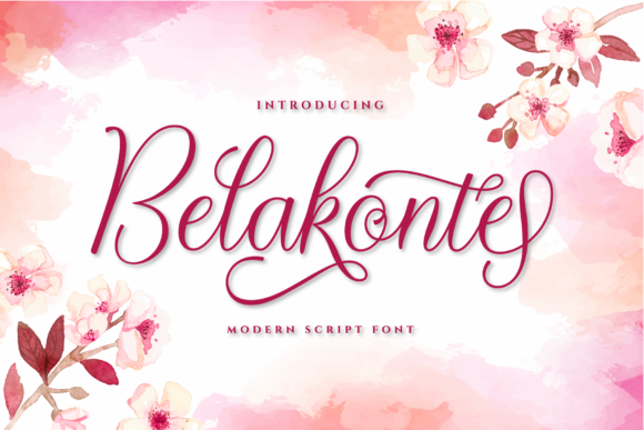 Belakonte Font Poster 1