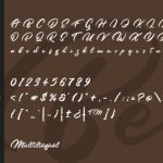 Belardigo Font Poster 6