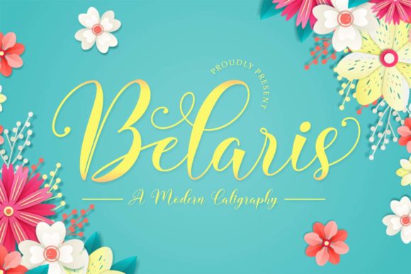 Belaris Font Poster 1