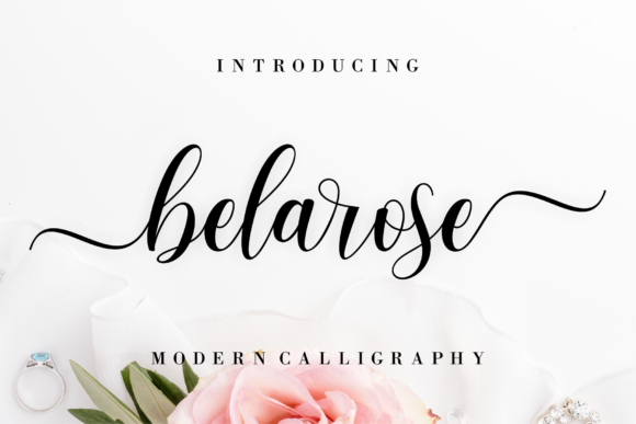 Belarose Font Poster 1