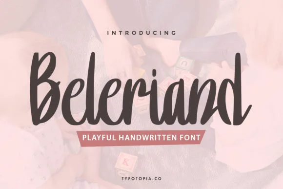 Beleriand Font Beleriand Font Poster 1