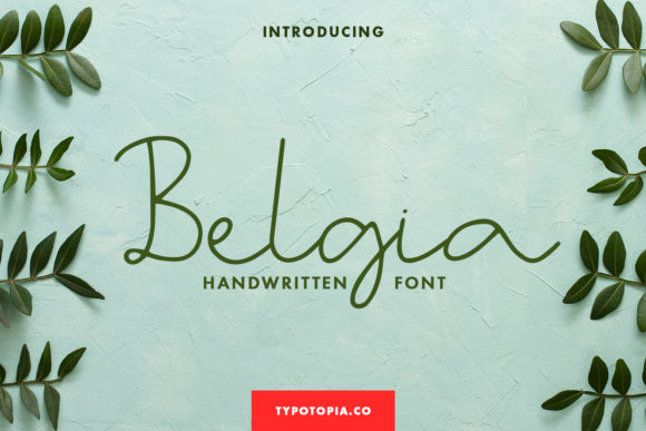 Belgia Font Poster 1