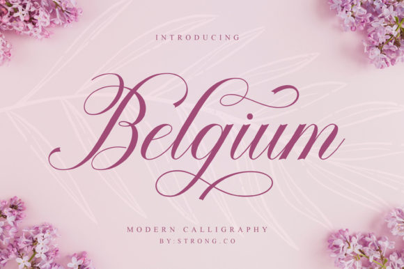 Belgium Font