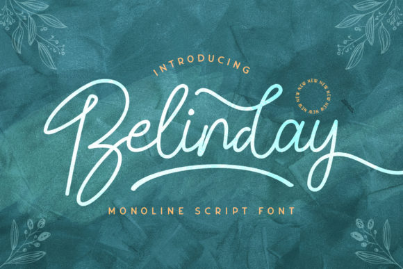 Belinday Font Poster 1