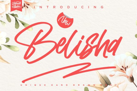 Belisha Font Poster 1