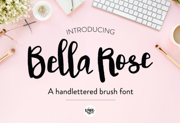 Bella Rose Font Poster 1