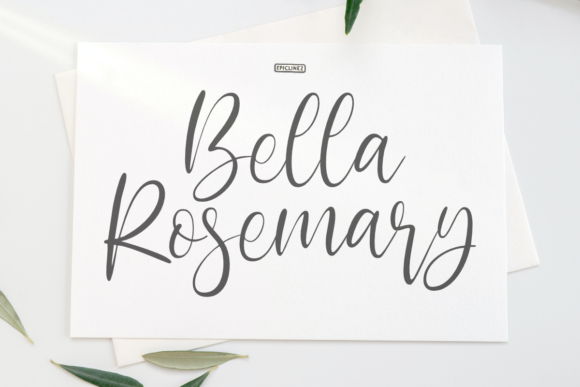 Bella Rosemary Font Poster 1