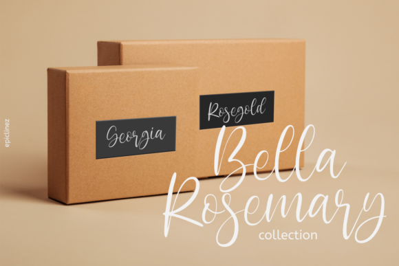 Bella Rosemary Font Poster 5